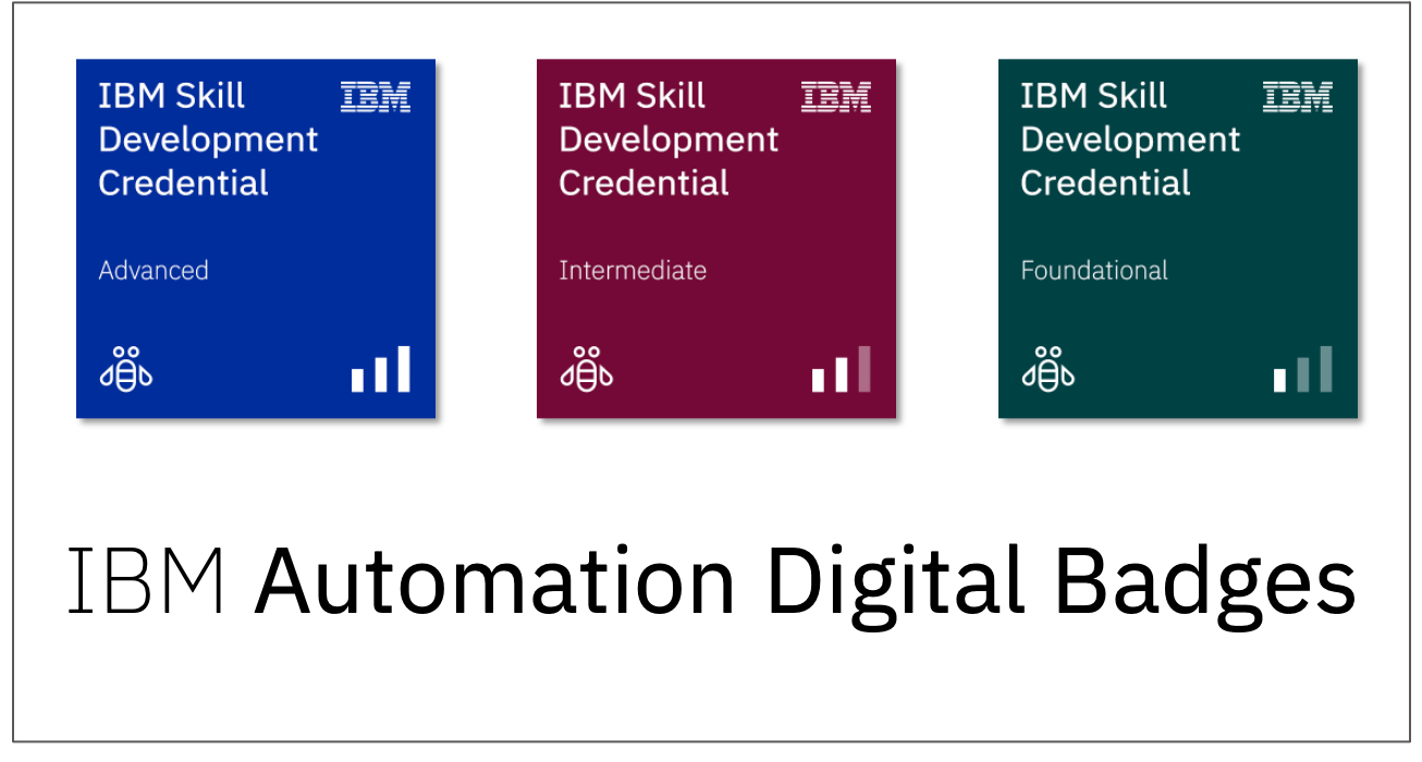 ibm badges blockchain